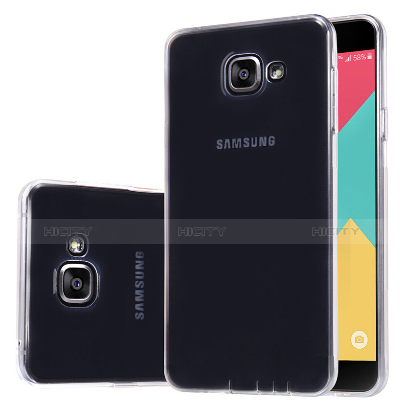 Silikon Schutzhülle Ultra Dünn Tasche Durchsichtig Transparent T03 für Samsung Galaxy A5 (2016) SM-A510F Klar