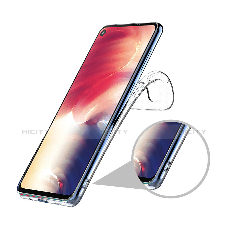 Silikon Schutzhülle Ultra Dünn Tasche Durchsichtig Transparent T03 für Samsung Galaxy A8s SM-G8870 Klar