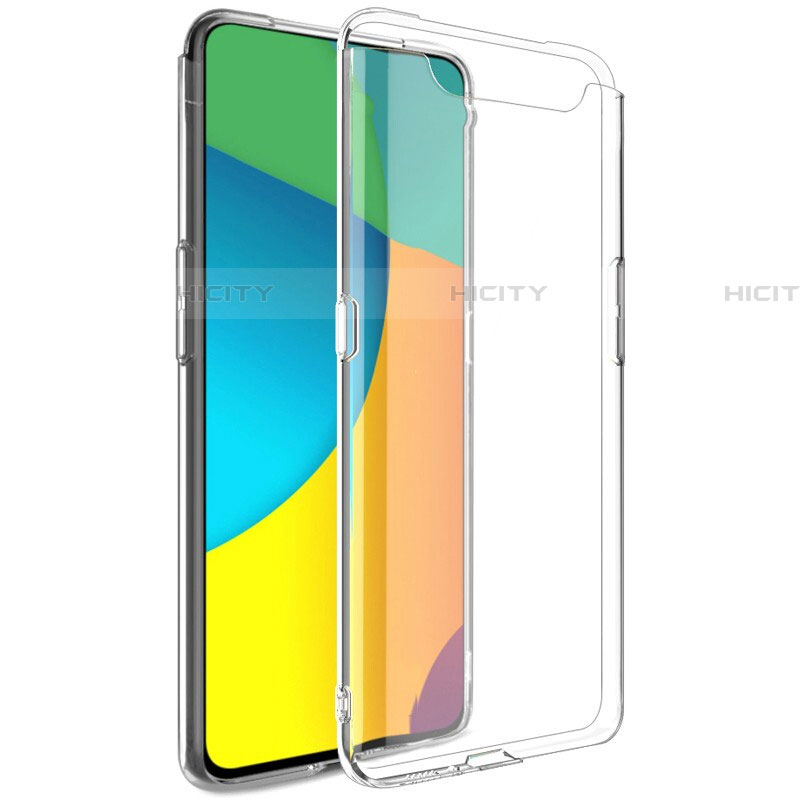 Silikon Schutzhülle Ultra Dünn Tasche Durchsichtig Transparent T03 für Samsung Galaxy A90 4G Klar