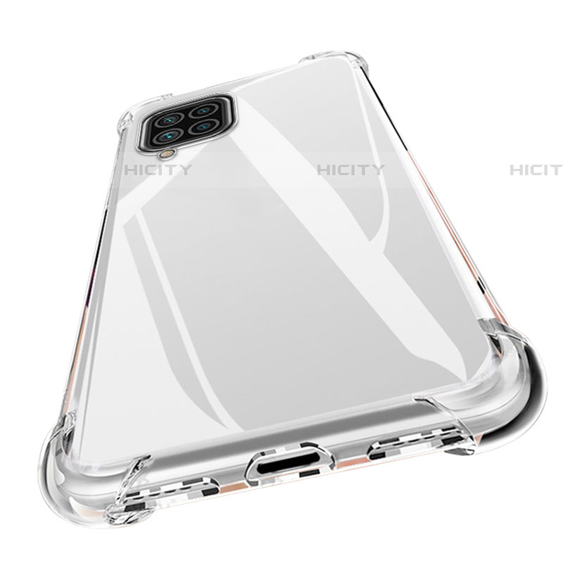 Silikon Schutzhülle Ultra Dünn Tasche Durchsichtig Transparent T03 für Samsung Galaxy F62 5G Klar