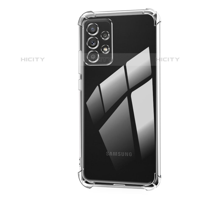 Silikon Schutzhülle Ultra Dünn Tasche Durchsichtig Transparent T03 für Samsung Galaxy M32 5G Klar