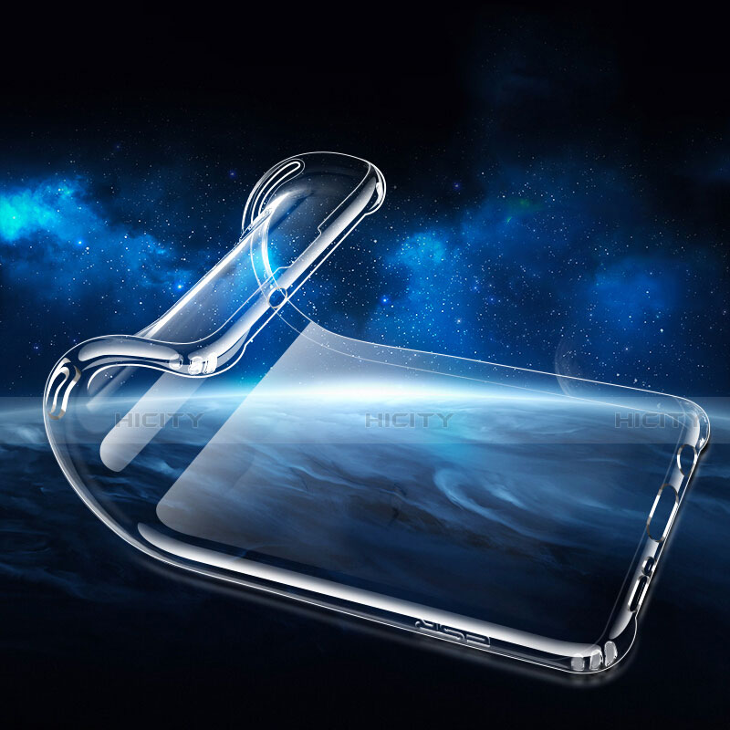 Silikon Schutzhülle Ultra Dünn Tasche Durchsichtig Transparent T03 für Samsung Galaxy S10 5G Klar groß