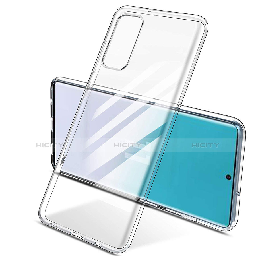 Silikon Schutzhülle Ultra Dünn Tasche Durchsichtig Transparent T03 für Samsung Galaxy S20 Plus 5G Klar