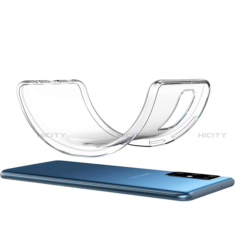 Silikon Schutzhülle Ultra Dünn Tasche Durchsichtig Transparent T03 für Samsung Galaxy S20 Plus Klar groß