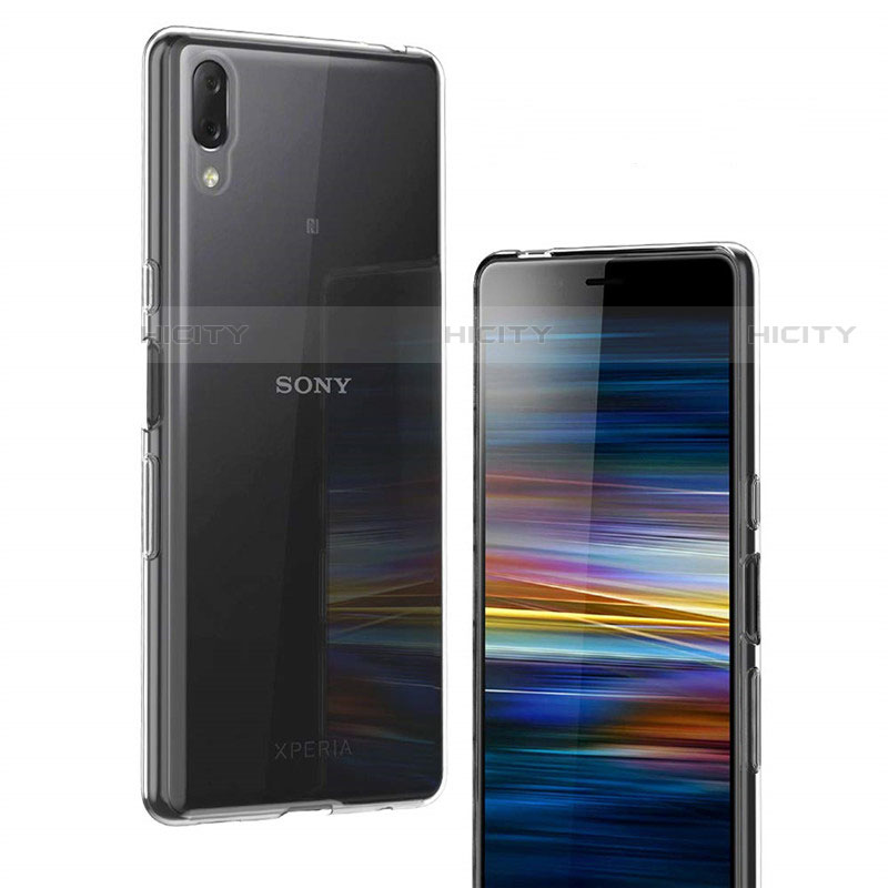 Silikon Schutzhülle Ultra Dünn Tasche Durchsichtig Transparent T03 für Sony Xperia L3 Klar groß