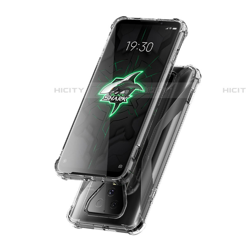 Silikon Schutzhülle Ultra Dünn Tasche Durchsichtig Transparent T03 für Xiaomi Black Shark 3 Pro Klar