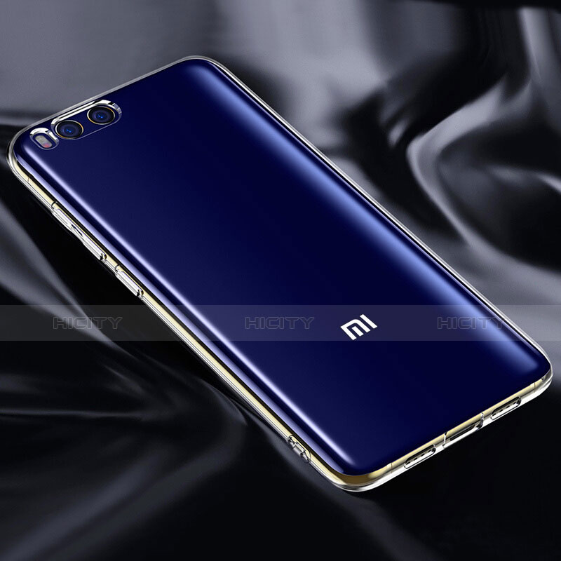 Silikon Schutzhülle Ultra Dünn Tasche Durchsichtig Transparent T03 für Xiaomi Mi 6 Klar groß