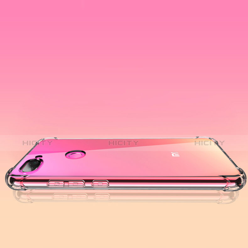 Silikon Schutzhülle Ultra Dünn Tasche Durchsichtig Transparent T03 für Xiaomi Mi 8 Lite Klar