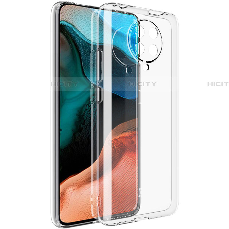 Silikon Schutzhülle Ultra Dünn Tasche Durchsichtig Transparent T03 für Xiaomi Poco F2 Pro Klar