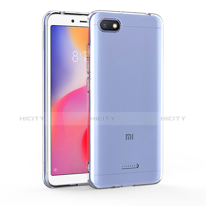 Silikon Schutzhülle Ultra Dünn Tasche Durchsichtig Transparent T03 für Xiaomi Redmi 6A Klar