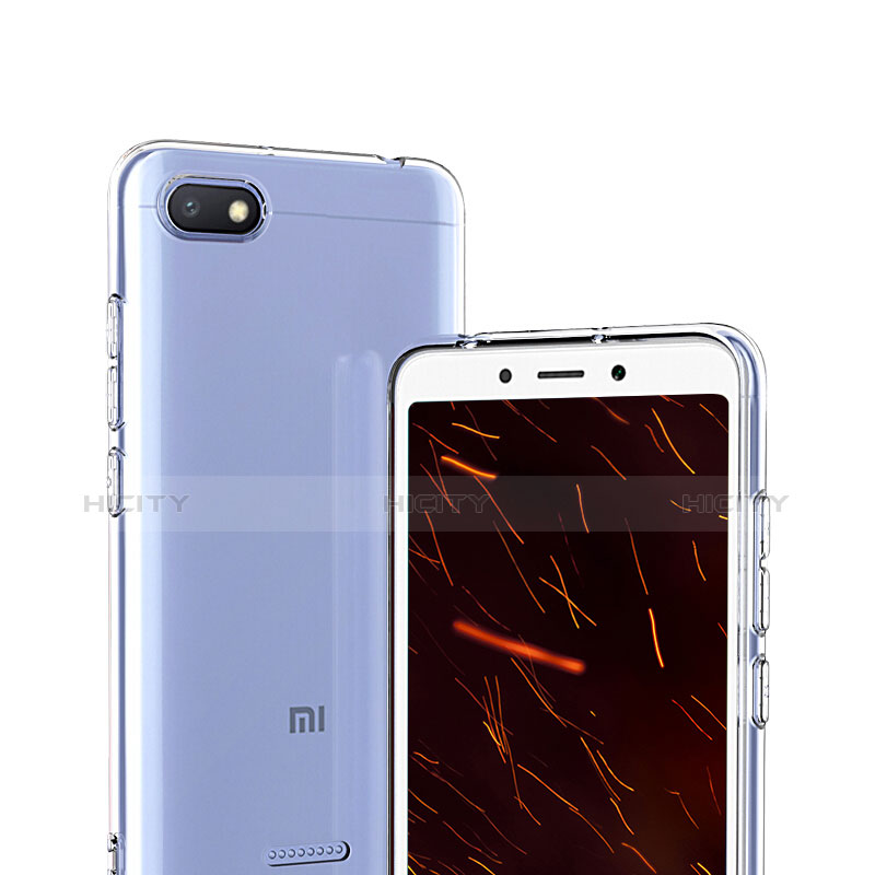 Silikon Schutzhülle Ultra Dünn Tasche Durchsichtig Transparent T03 für Xiaomi Redmi 6A Klar