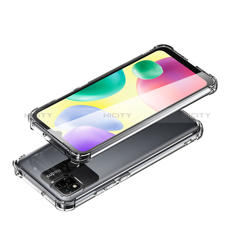 Silikon Schutzhülle Ultra Dünn Tasche Durchsichtig Transparent T03 für Xiaomi Redmi 9 Activ Klar