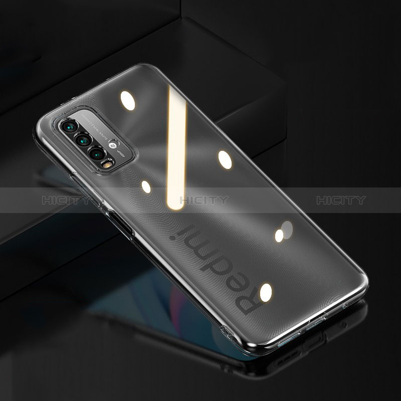 Silikon Schutzhülle Ultra Dünn Tasche Durchsichtig Transparent T03 für Xiaomi Redmi 9 Power Klar