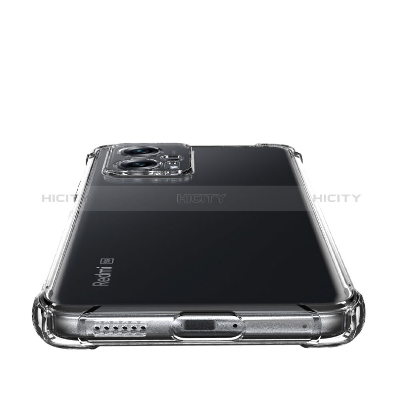 Silikon Schutzhülle Ultra Dünn Tasche Durchsichtig Transparent T03 für Xiaomi Redmi Note 11T Pro 5G Klar