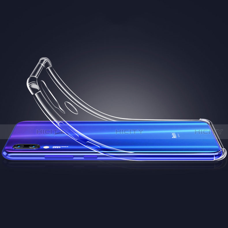 Silikon Schutzhülle Ultra Dünn Tasche Durchsichtig Transparent T03 für Xiaomi Redmi Note 7 Pro Klar