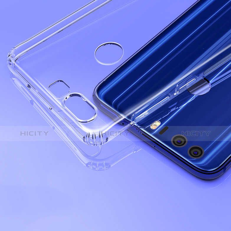 Silikon Schutzhülle Ultra Dünn Tasche Durchsichtig Transparent T04 für Huawei Honor 8 Klar