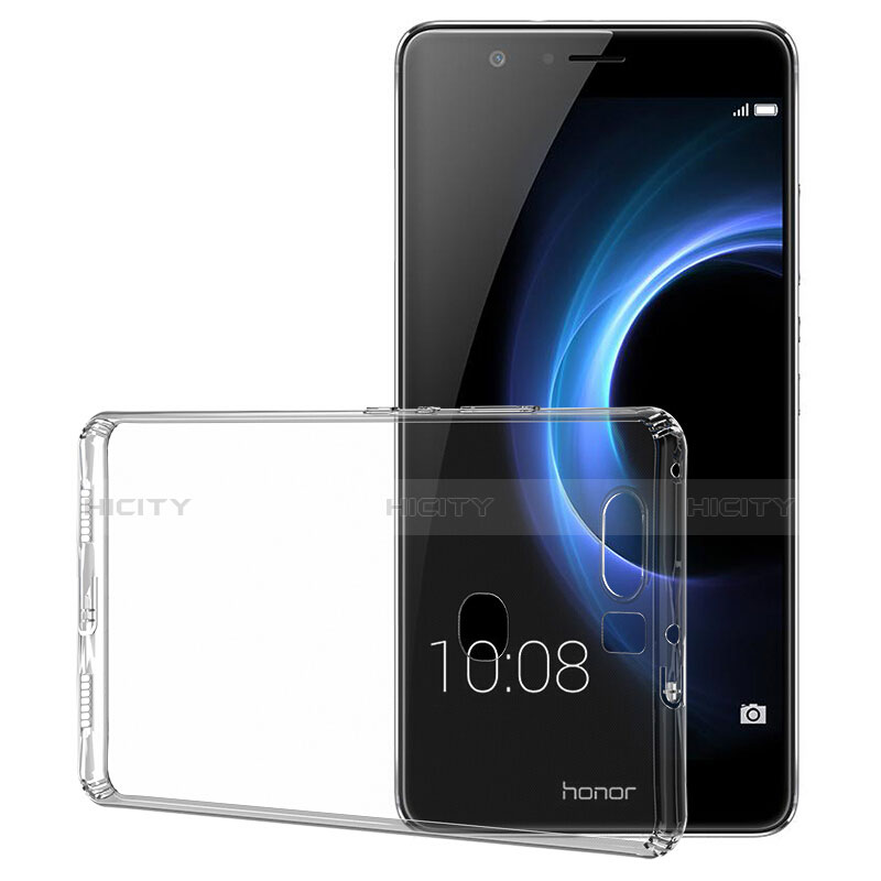 Silikon Schutzhülle Ultra Dünn Tasche Durchsichtig Transparent T04 für Huawei Honor V8 Klar