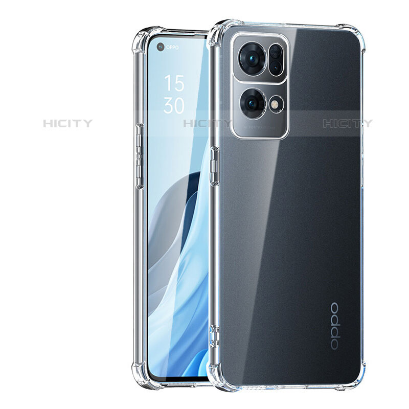 Silikon Schutzhülle Ultra Dünn Tasche Durchsichtig Transparent T04 für Oppo Reno7 Pro 5G Klar Plus