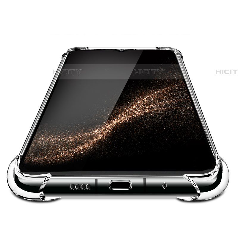 Silikon Schutzhülle Ultra Dünn Tasche Durchsichtig Transparent T04 für Samsung Galaxy A04E Klar groß