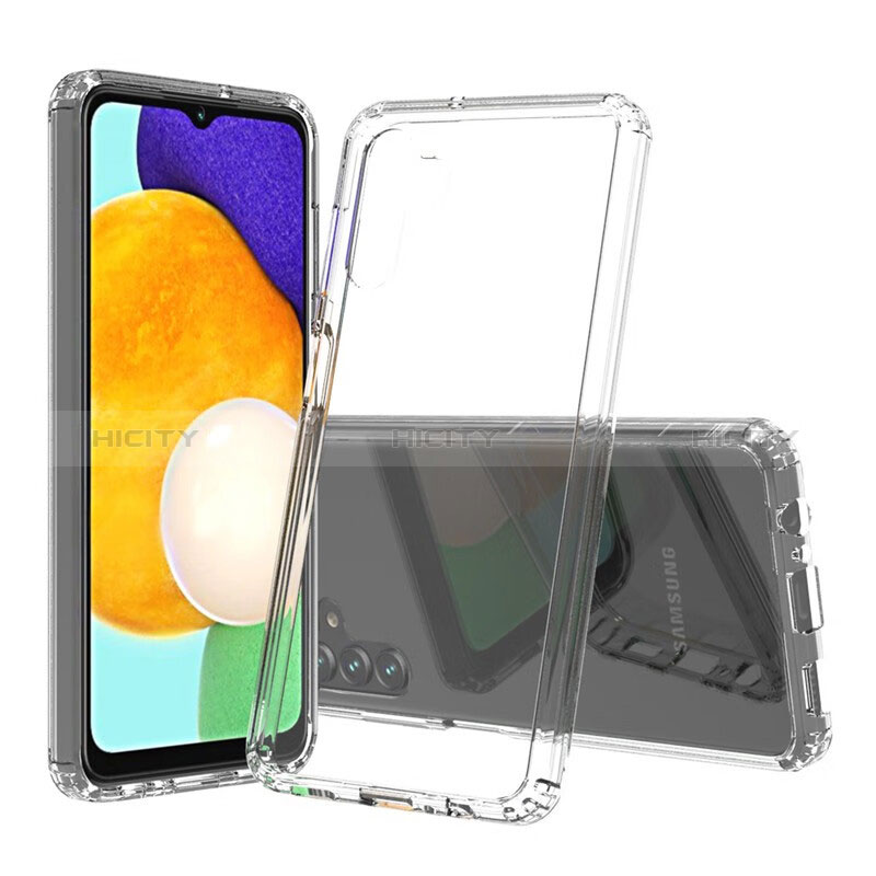 Silikon Schutzhülle Ultra Dünn Tasche Durchsichtig Transparent T04 für Samsung Galaxy A04s Klar