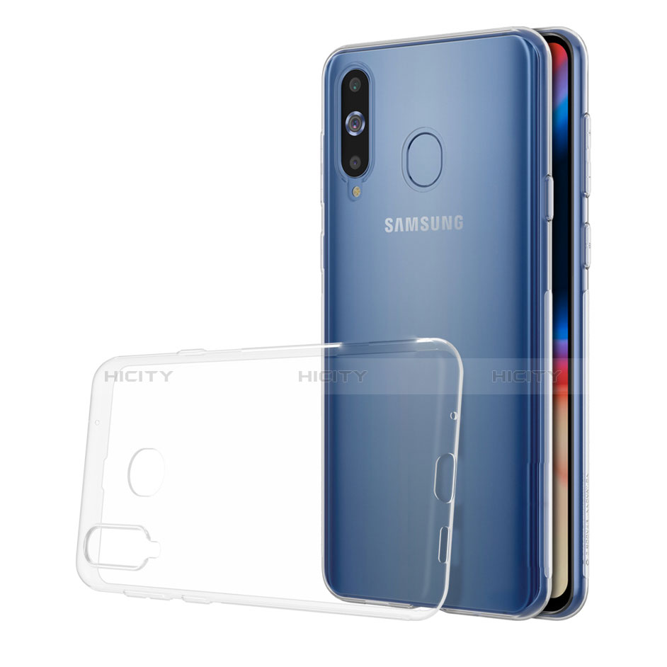 Silikon Schutzhülle Ultra Dünn Tasche Durchsichtig Transparent T04 für Samsung Galaxy A8s SM-G8870 Klar