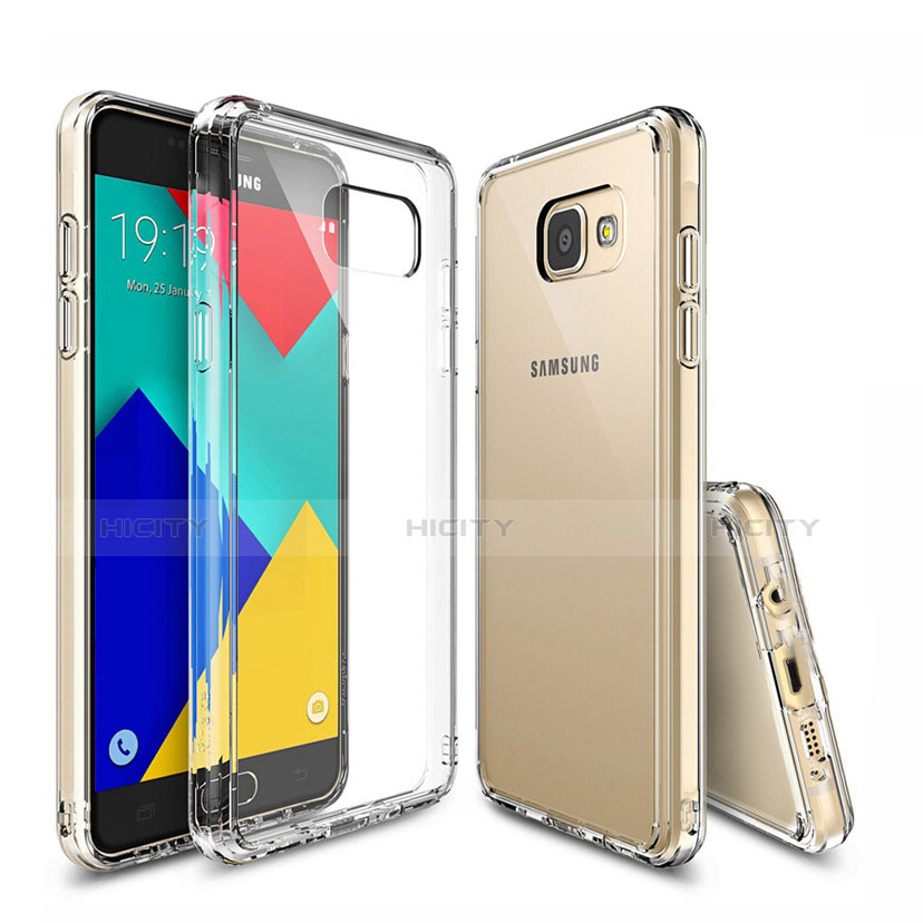 Silikon Schutzhülle Ultra Dünn Tasche Durchsichtig Transparent T04 für Samsung Galaxy A9 Pro (2016) SM-A9100 Klar