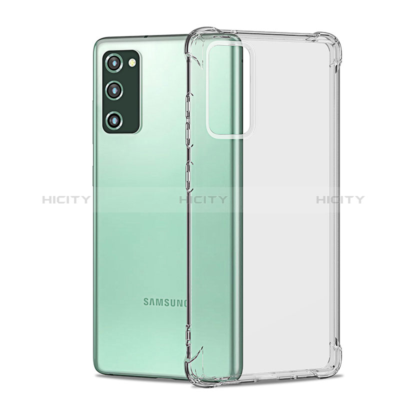 Silikon Schutzhülle Ultra Dünn Tasche Durchsichtig Transparent T04 für Samsung Galaxy S20 FE (2022) 5G Klar