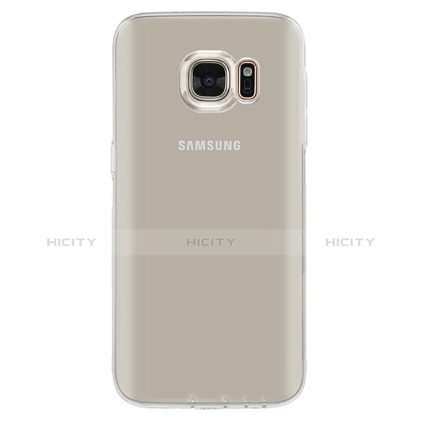 Silikon Schutzhülle Ultra Dünn Tasche Durchsichtig Transparent T04 für Samsung Galaxy S7 G930F G930FD Klar