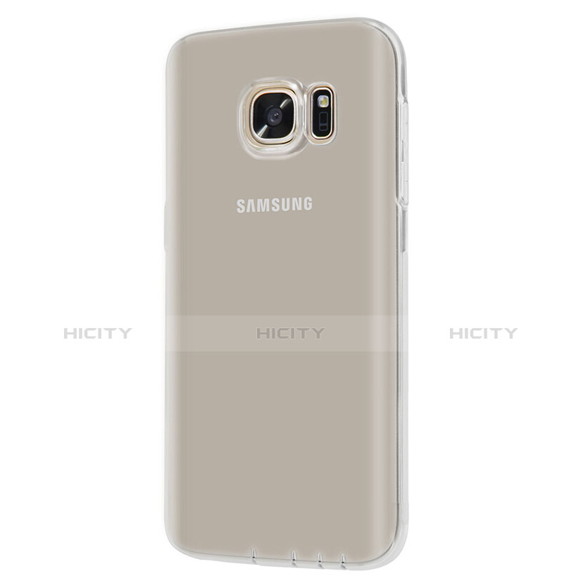 Silikon Schutzhülle Ultra Dünn Tasche Durchsichtig Transparent T04 für Samsung Galaxy S7 G930F G930FD Klar