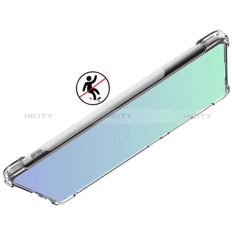 Silikon Schutzhülle Ultra Dünn Tasche Durchsichtig Transparent T04 für Sony Xperia 10 III SO-52B Klar