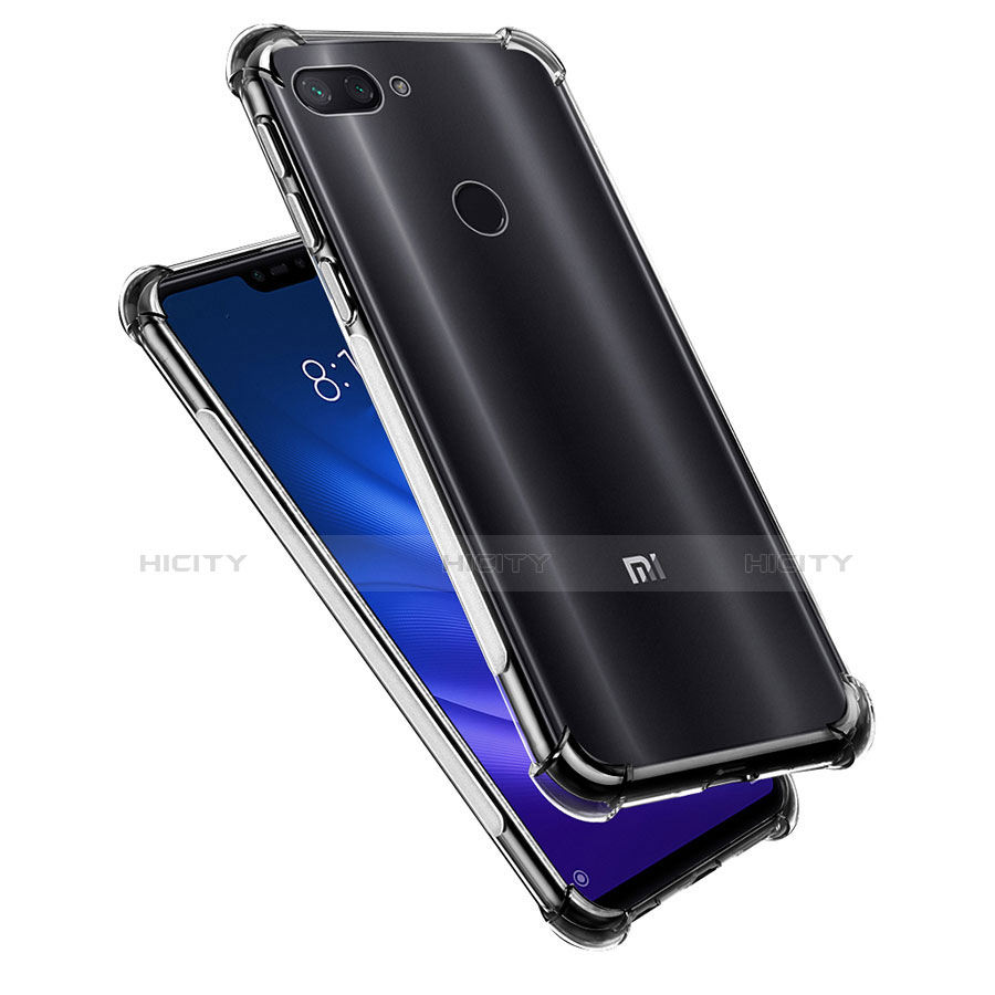 Silikon Schutzhülle Ultra Dünn Tasche Durchsichtig Transparent T04 für Xiaomi Mi 8 Lite Klar