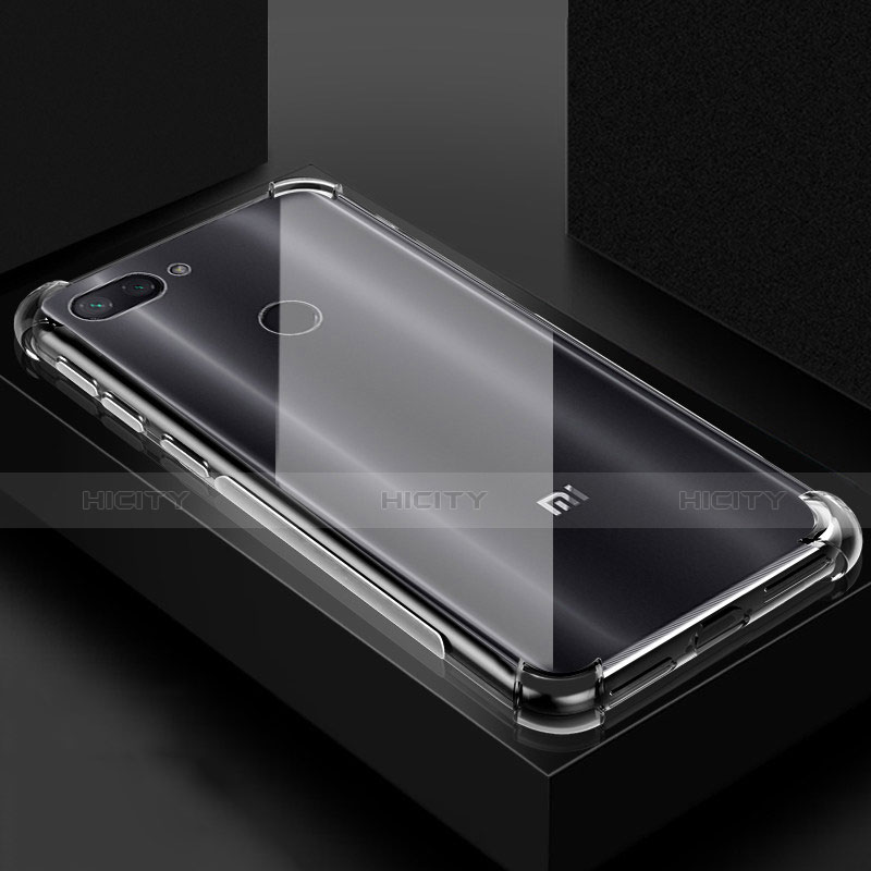 Silikon Schutzhülle Ultra Dünn Tasche Durchsichtig Transparent T04 für Xiaomi Mi 8 Lite Klar