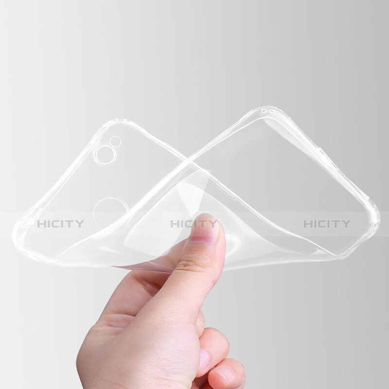 Silikon Schutzhülle Ultra Dünn Tasche Durchsichtig Transparent T04 für Xiaomi Redmi 4X Klar