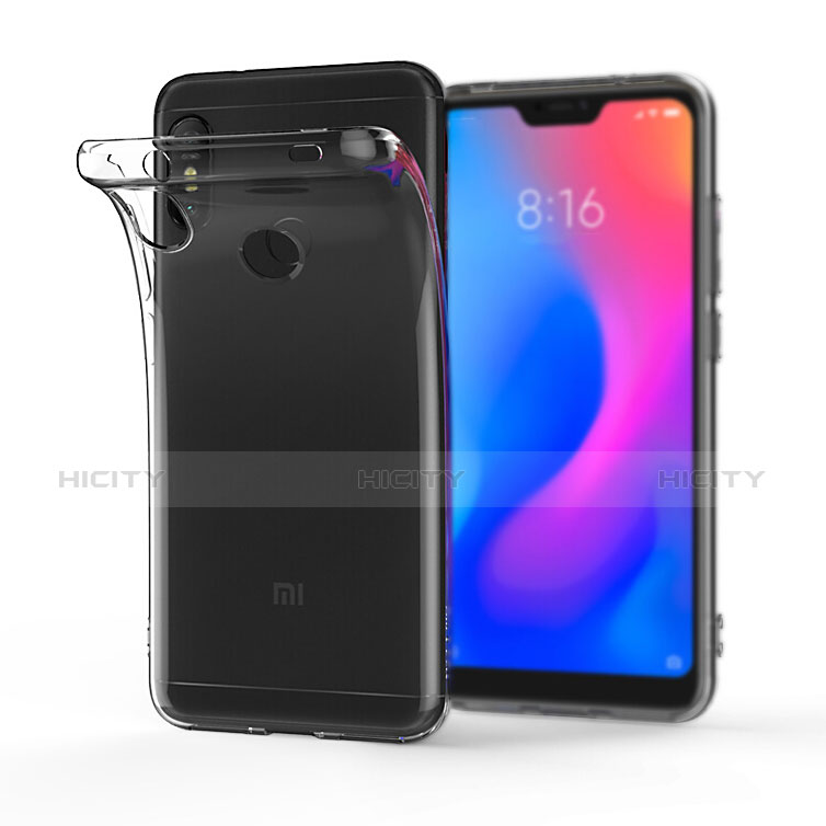 Silikon Schutzhülle Ultra Dünn Tasche Durchsichtig Transparent T04 für Xiaomi Redmi 6 Pro Klar