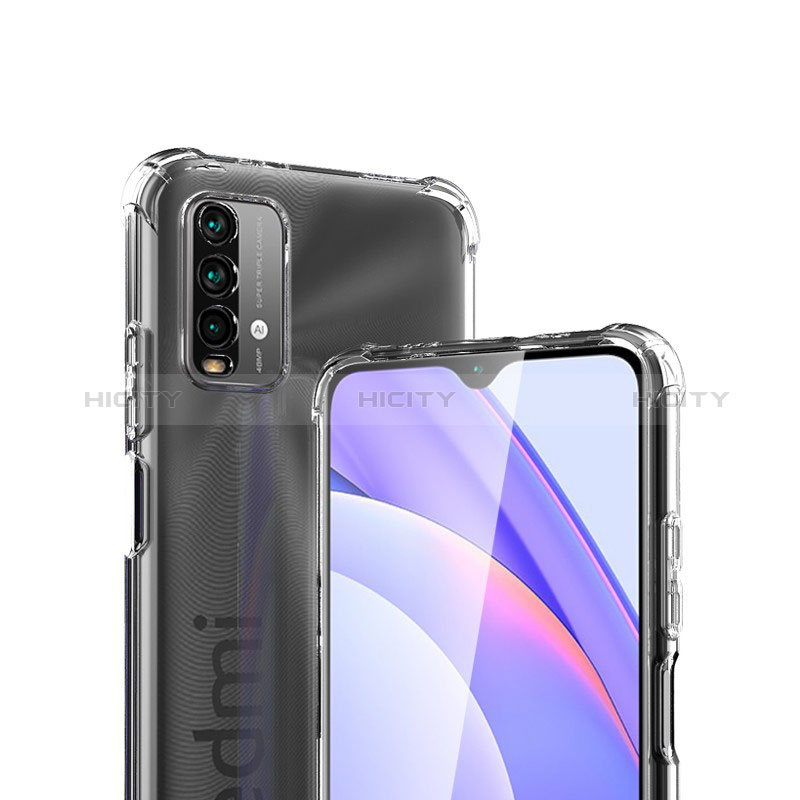 Silikon Schutzhülle Ultra Dünn Tasche Durchsichtig Transparent T04 für Xiaomi Redmi 9T 4G Klar