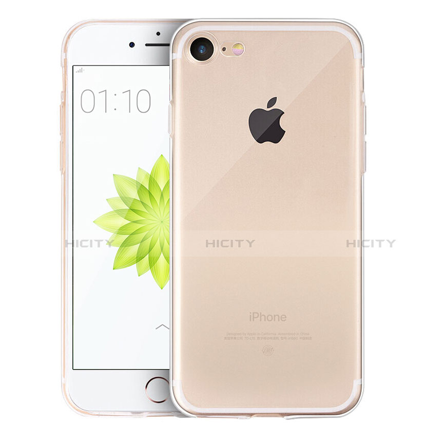 Silikon Schutzhülle Ultra Dünn Tasche Durchsichtig Transparent T05 für Apple iPhone SE (2020) Klar groß