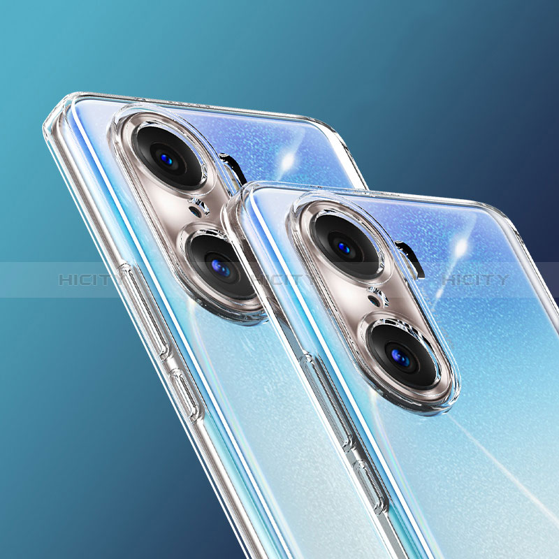 Silikon Schutzhülle Ultra Dünn Tasche Durchsichtig Transparent T05 für Huawei Honor 60 Pro 5G Klar