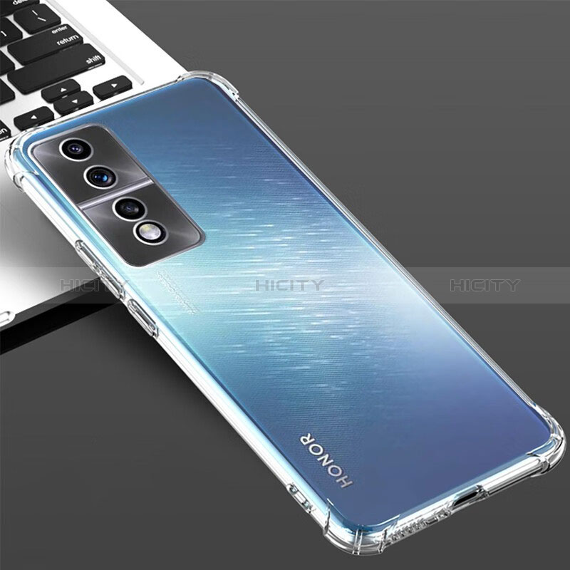 Silikon Schutzhülle Ultra Dünn Tasche Durchsichtig Transparent T05 für Huawei Honor 80 GT 5G Klar