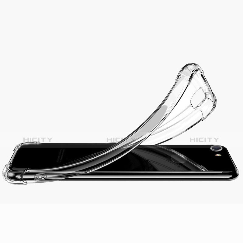 Silikon Schutzhülle Ultra Dünn Tasche Durchsichtig Transparent T05 für Huawei Honor V8 Max Klar groß