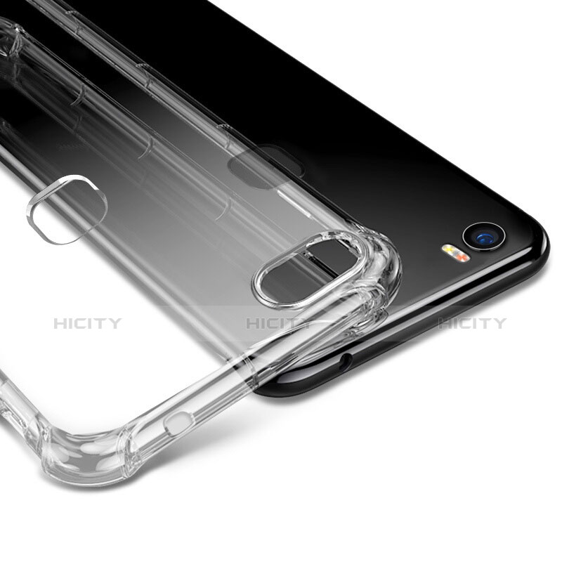 Silikon Schutzhülle Ultra Dünn Tasche Durchsichtig Transparent T05 für Huawei Honor V8 Max Klar groß