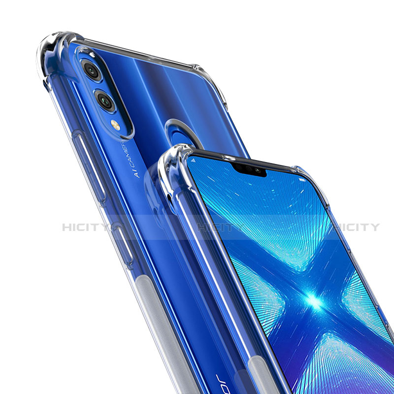 Silikon Schutzhülle Ultra Dünn Tasche Durchsichtig Transparent T05 für Huawei Honor View 10 Lite Klar