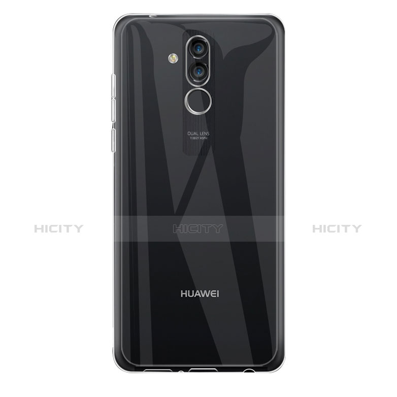 Silikon Schutzhülle Ultra Dünn Tasche Durchsichtig Transparent T05 für Huawei Mate 20 Lite Klar