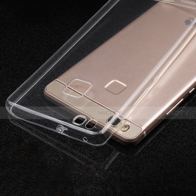 Silikon Schutzhülle Ultra Dünn Tasche Durchsichtig Transparent T05 für Huawei P9 Lite Klar Plus