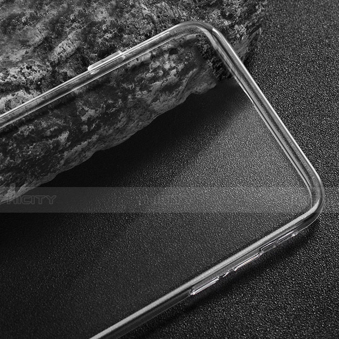 Silikon Schutzhülle Ultra Dünn Tasche Durchsichtig Transparent T05 für OnePlus 6T Klar