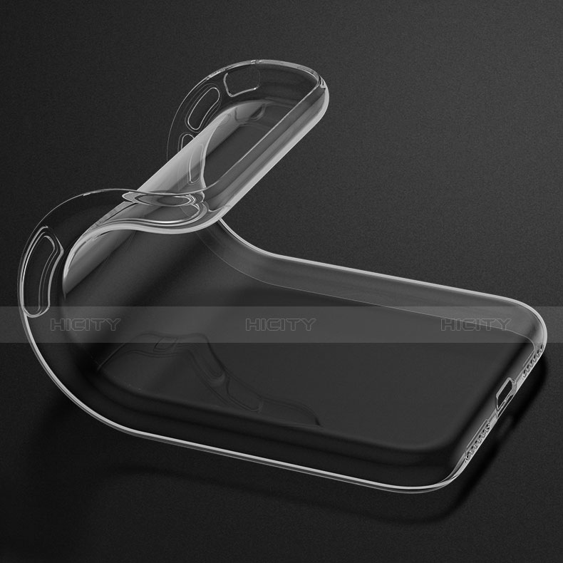 Silikon Schutzhülle Ultra Dünn Tasche Durchsichtig Transparent T05 für OnePlus 6T Klar