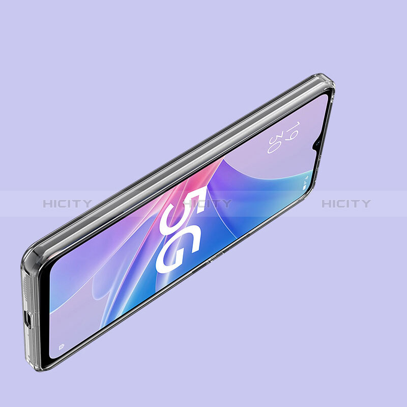 Silikon Schutzhülle Ultra Dünn Tasche Durchsichtig Transparent T05 für Oppo A1 Pro 5G Klar