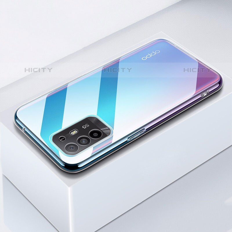 Silikon Schutzhülle Ultra Dünn Tasche Durchsichtig Transparent T05 für Oppo F19 Pro+ Plus 5G Klar