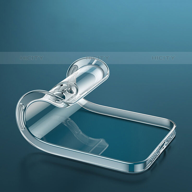 Silikon Schutzhülle Ultra Dünn Tasche Durchsichtig Transparent T05 für Oppo Reno9 5G Klar