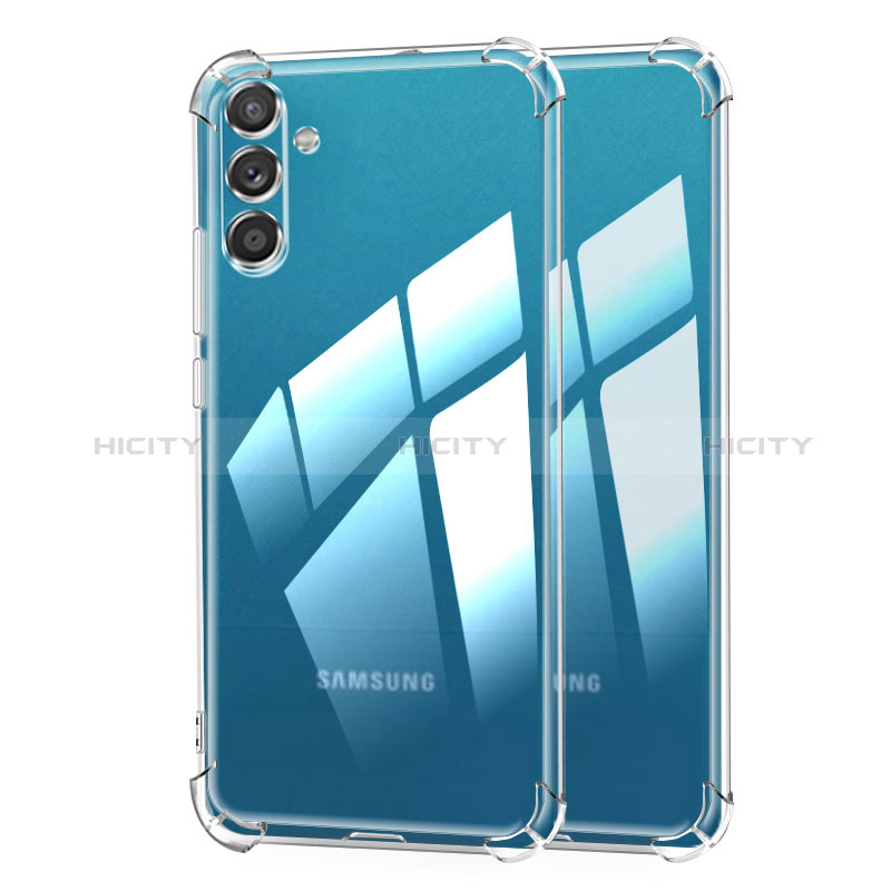 Silikon Schutzhülle Ultra Dünn Tasche Durchsichtig Transparent T05 für Samsung Galaxy A04s Klar