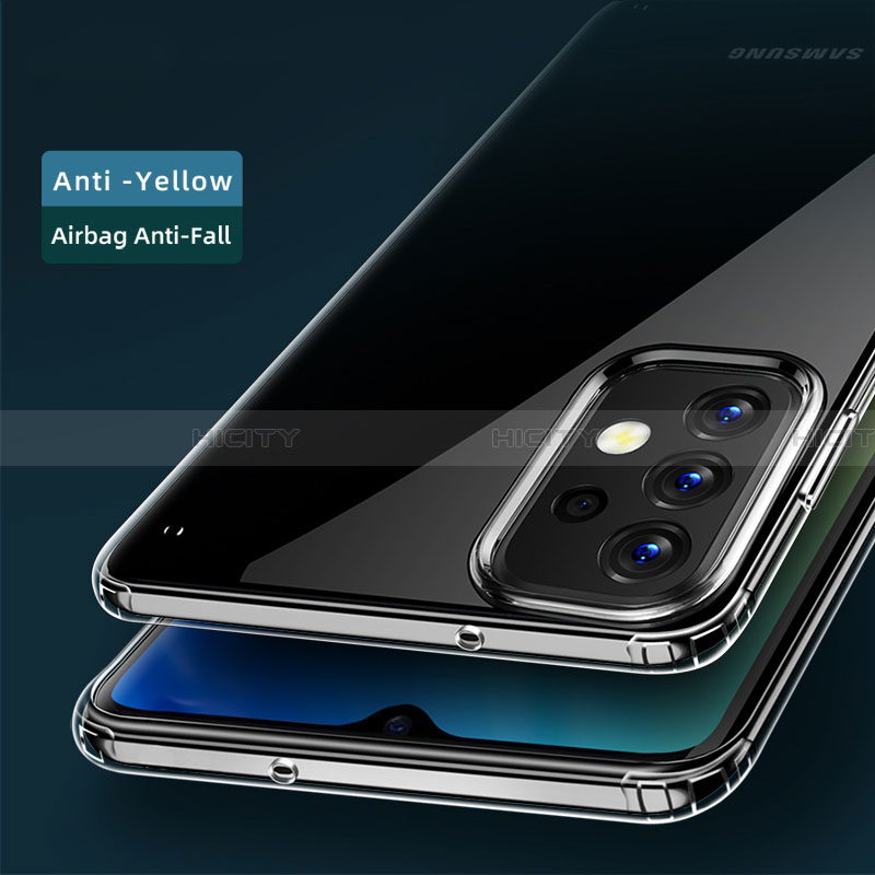 Silikon Schutzhülle Ultra Dünn Tasche Durchsichtig Transparent T05 für Samsung Galaxy A23 4G Klar